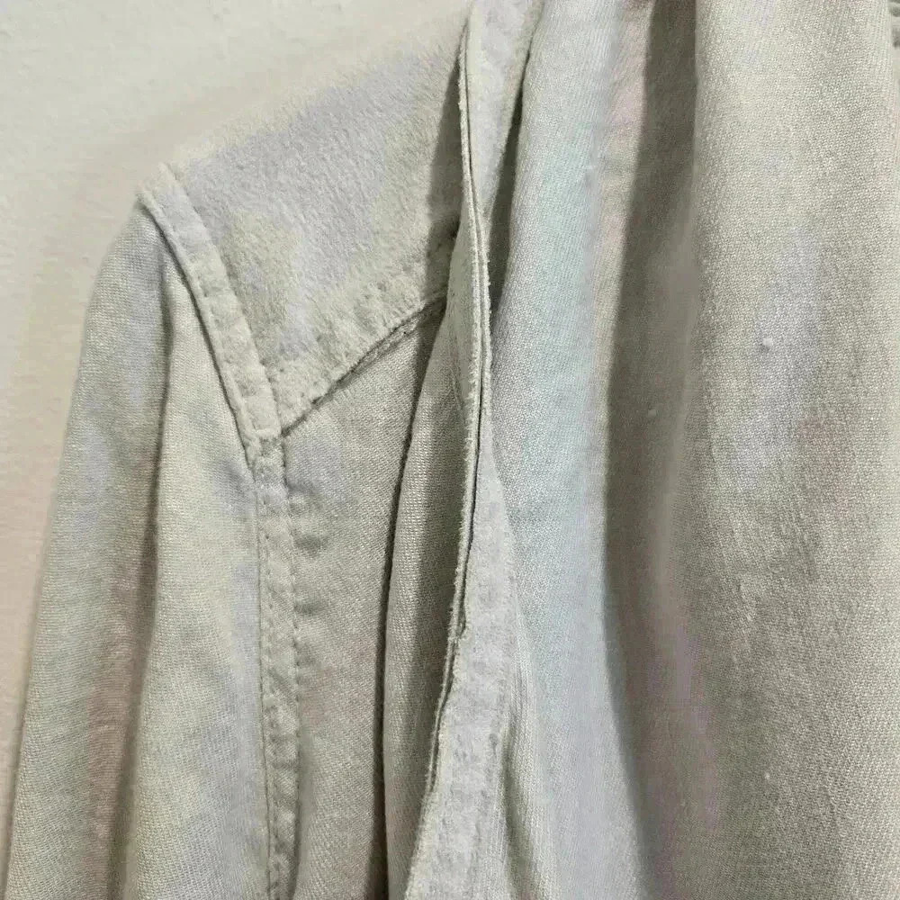 Anthropologie Gulliver Draped Women's S Bomber Jacket Faux Suede Trim - Picture 3 of 13